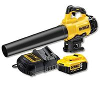DeWalt Souffleur XR 18V DCM562P1, Batterie Li-ion 5.0Ah, Chargeur, Boîte en carton