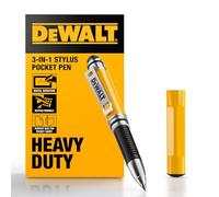 DEWALT Stylet 3 en 1, Stylet de Poche, Stylo avec Pointe de Stylet, Cartouches d'encre