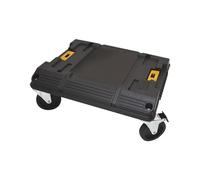 DEWALT Chariot à roulettes TSTAK DWST1-71229 – 486x486x181 mm – Charge 100 kg – Noir