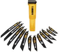 DeWALT DT2441L Lames de scies sabres (durée de vie X2), 12 pcs