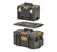 DEWALT TOUGH BOX SYS.2.0 DS300 + ADAPTATEUR + BOÎTE TSTAK VI