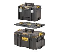 DeWALT DWST08017-9 ensemble de boîtes de rangement Toughsystem - TSTAK adaptateur bundle