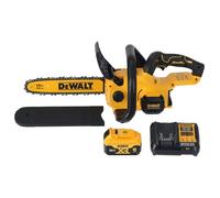 Tronçonneuse 18V 30cm DCMCS565N-XJ + 1 batterie 18V 5 Ah + chargeur DCB1104-QW DEWALT
