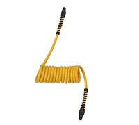 DEWALT Tuyau de recul en polyuréthane de 6,35 mm x 3 m avec raccords de 6,35 mm et limiteurs de courbure (DXCM012-0228)
