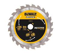 DeWalt XR Runtime circulaire Lame de Scie Extreme Batterie, 1 pièce, 165/20 mm 42 WZ/FZ, dt99561 de QZ Noir/Jaune