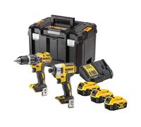 DEWALT ZESTAW COMBO 18V DCK266P3T (DCD796+DCF887) 3 x 5,0Ah TSTAK