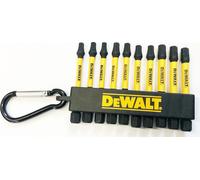 Dewalt zestaw końcówek flextorq 10cz. brelok