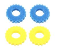 DeWangTradeDD Lot de 4 CPF/CPA-2500 Pond Mousse pour Filtre Bassin Exterieur Compatible SunSun Pond Filter Sponges High Efficiency Filter Sponge Easy to Replace Pond Filter Foam Filter Media