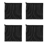 DeWangTradeDD Lot de 4 Sac filtrant pour Pompe à Eau Filtrer Les Sacs en Filet Pompe Filtre Filtration Barrière Bassin Exterieur Filet de Protection Convient pour Aquarium/Jardin/étang/extérieur