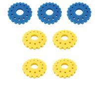 DeWangTradeDD Lot de 7 CPF/CPA-50000 Pond Mousse pour Filtre Bassin Exterieur Compatible SunSun Pond Filter Sponges High Efficiency Filter Sponge Easy to Replace Pond Filter Foam Filter Media