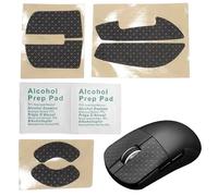 dewdat Adhésifs pour Souris | Autocollants Antidérapants pour Souris De Jeu avec Kit De Nettoyage | Absorption Paume Transpirée pour Toute la Famille