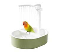 dewdat Bird Bath Tub - Automatic Parrot Bathtub with UShaped Sprinkler