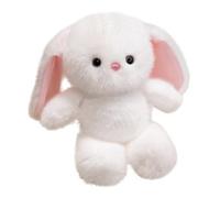 dewdat Peluche Lapin, Figurine Animale Mignonne Peluche Coussin Poupee, Décoration Maison Douce pour Mariage Vacances Voyage, Cadeau Anniversaire pour Voyiture Voiture Table Canapé
