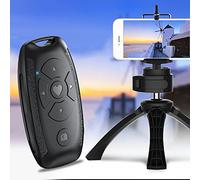 dewdat Télécommande Blue Tooth, Obturateur De Caméra avec sans F, Bouton Clicker, Portée De Détection De 10 À 15 - pour Prise De Vue Vidéo en Direct TIK-Tok/Tournage De Page, Livre Électronique