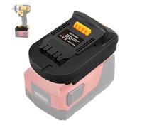 DEWDYS HLT22DW Adaptateur de batterie pour Hilti 22 V B22 vers pour Dewalt 20 V MAX DCB204 DCB206 pour perceuse à percussion sans fil Outils électriques