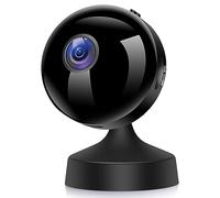 Dewedrt Caméra de sécurité sans pour extérieur, caméra de sécurité 1080p WiFi avec surveillance de vision pour extérieur, chambre intérieure pour