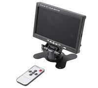 Dewedrt Moniteur portable de 7 pouces Écran de 1024 x 600 Moniteur de photographie Compatible avec/VGA/AV Prise UE