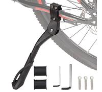 DEWEL Bequille Velo pour 24-29 Pouces Réglable Béquille Vélo Support pour vélos Universel Alliage d'aluminium avec Caoutchouc Antidérapant pour VTT, Cyclisme Route et vélos de Sport etc
