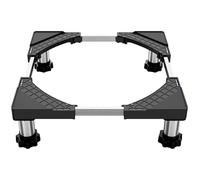 DEWEL Support de machine à laver avec 4 pieds Charge 250 kg pour lave-linge, réfrigérateur et sèche-linge base socle (réglable:45-65cm 13-17cm)