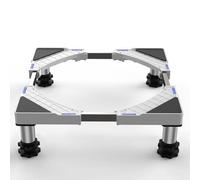 DEWEL Support de Machine à Laver Base Socle pour Frigo Lave-linge Sèche-linge 45-65 cm Hauteur Réglable 18-22 cm Charge 300 kg
