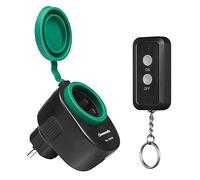 DEWENWILS Prises télécommandées avec télécommande - Kit de prises télécommandées programmables - IP44-1 prise avec 1 télécommande pour décoration de vacances