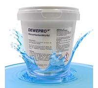 DEWEPRO cubes de réservoir de chasse d'eau 1 boîte de 10 - le nettoyeur de WC à insérer dans les réservoirs de chasse d'eau de nombreux fabricants (par ex. Geberit, Sanit) avec tige d'insertion
