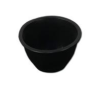 DEWEPRO Gobelet en plâtre en caoutchouc souple - Forme conique - Capacité : 0,5 l - Hauteur : 85 mm - Diamètre : 130 mm - Gobelet mélangeur flexible