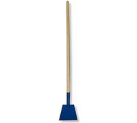 DEWEPRO Grattoir de sol 180 mm - Outil robuste avec lame en acier trempé et manche en bois 120 cm - Pour nettoyage intensif de trottoirs, terrasses, peinture, colle, glace et rénovations extérieures