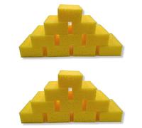 DEWEPRO® Lot de 20 éponges universelles pour carrelage - 160 x 110 x 60 mm - Utilisation universelle - Très absorbante
