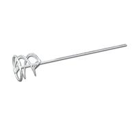 DEWEPRO Mélangeur Hélicoïdal - Tige Mélangeuse Double Spirale Galvanisée, forma a doppia spirale, ø95x500mm, Mélangeur à Mortier pour Peinture, Colle, Plâtre et Matériaux Pâteux, Compatible Perceuse