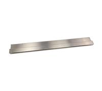 DEWEPRO® Règle de kart en aluminium à profil en H avec denture triangulaire, latte de pose 120 cm - Règle de retrait - Lame de nettoyage