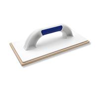 DEWEPRO® Taloche à joints pour carrelage - Avec caoutchouc cellulaire de 8 mm - Support - 280 x 140 mm