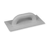 DEWEPRO® Taloche universelle 270 x 130 mm en plastique (PS) avec planche de support de 3 mm - Planche de nettoyage pour le traitement du mortier