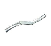 DEWEPRO Truelle à joints - Fer à joints universel - Galvanisé jusqu'à 22 mm de largeur de joint - Fer à joints - Lisseur de joints