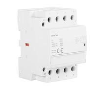 DeWin AC Contactor, Ménage Contacteur Contacteur AC Domestique 4P 63A Contacteur Domestique Modulaire Automatique sur Rail DIN 4NO AC230V