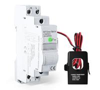 DeWin ATMS1603 Compteur d'énergie Intelligent WiFi monophasé Tuya,Commutateur WiFi Intelligent Tuya Rail Din 35mm Mesurant avec Précision Voltmètre Ampèremètre AC 220 V