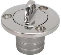 DEWIN Bateau Marin Garboard Drainer Bouchon de Vidange Marine Bougie de Vidange de Garboard 25 Mm Rond-draineur en Acier Inoxydable Port Drainage pour les Bateaux de Pêche et les