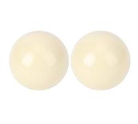 DeWin Billard Table, Boule de Billard Table de Billard Boules de Billard Blanches Billard Billard Formation Spot Boule de Queue Standard 5.72 cm 2Pièces