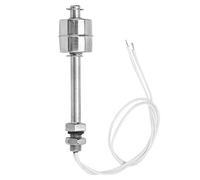 DEWIN Capteur de Niveau de Liquide, Interrupteur à Flotteur en Acier Inoxydable Capteur de Niveau d'Eau Liquide Acier Inoxydable 0~220 V Pour Canette de Piscine, 100 MM
