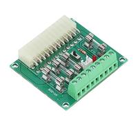 DeWin Carte D'adaptateur d'alimentation ATX, Carte de Dérivation de Câblage du Module D'adaptateur d'alimentation ATX pour Interface de Bureau 24PIN 20PIN