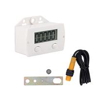 DeWin Compteur Numérique, Compteur Numérique pour Machine à Tricoter électronique 0 à 999999 Chiffres avec Interrupteur à Induction Magnétique