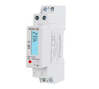 DeWin Compteurs Energie, Compteur d'énergie kWh Monophasé Compteur Electrique Consommation Numérique LCD avec Rétro-éclairage 1P 5(32) A 220V