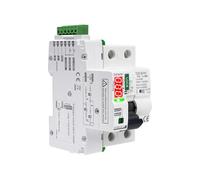 DEWIN Disjoncteur intelligent à réenclenchement automatique 40A 300mA 2P AC230V avec affichage numérique (type AC)