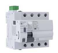 DEWIN Dispositif de réenclenchement télécommandé WIFI, disjoncteur de protection contre les fuites 4P-63A-30mA 400VAC DEWD9L-W