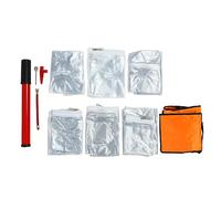 DeWin Ensemble D'attelles Gonflables, 6 Pièces, Ensemble D'attelles Gonflables en PVC, Support De Blessure, Attelle De Cheville, Jambe, Bras, Couverture De Stabilisateur avec Pompe à Air