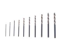 DEWIN Lot de mini forets HSS de 0,8 à 3,0 mm pour forage, sculpture, perforation, multifonctionnel, pour bois de cire de noyer