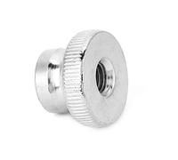 DEWIN M3 M4 M5 M6 M8 M10 en Acier au Carbone é, Serrer à la Main, écrous Moletés (M8 (2 pièces))