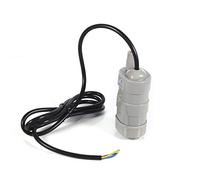 DeWin Micro Pompe à Eau Submersible, Pompe à Eau à Moteur Submersible Verticale Mini DC 12V 5M 1000L / H for Bassin de Poissons D'aquarium (Taille : 1.5M Black Bare Line)