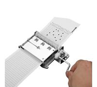 DeWin Mouvement de Boîte à Musique Bricolage, Mouvement de Boîte à Musique à Manivelle à Bande de 30 Notes Bricolage + Perforateur de Trous + 20 Bandes Papar