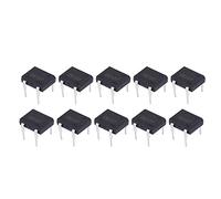 DeWin Pont Redresseur,DB107 Pont Redresseur de Diode pour Appareils électroménagers Circuit électronique Industriel 1A 1000V(10Pcs)